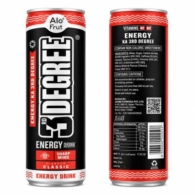 DEGREES ENERGY DRINK CLASSIC FLAVOUR -250ml